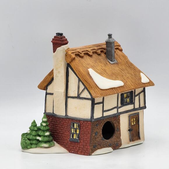 Dept 56 Betsy Trotwoods Cottage Dickens Village Series VTG 1989 in Original Box - Picture 8 of 16